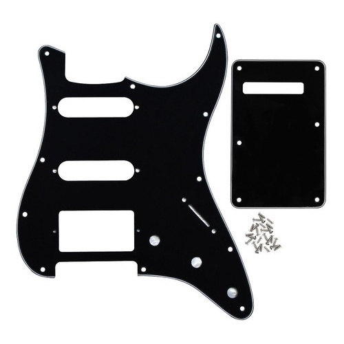 Kit Escudo Guitarra Stratocaster Ssh 3 Camadas