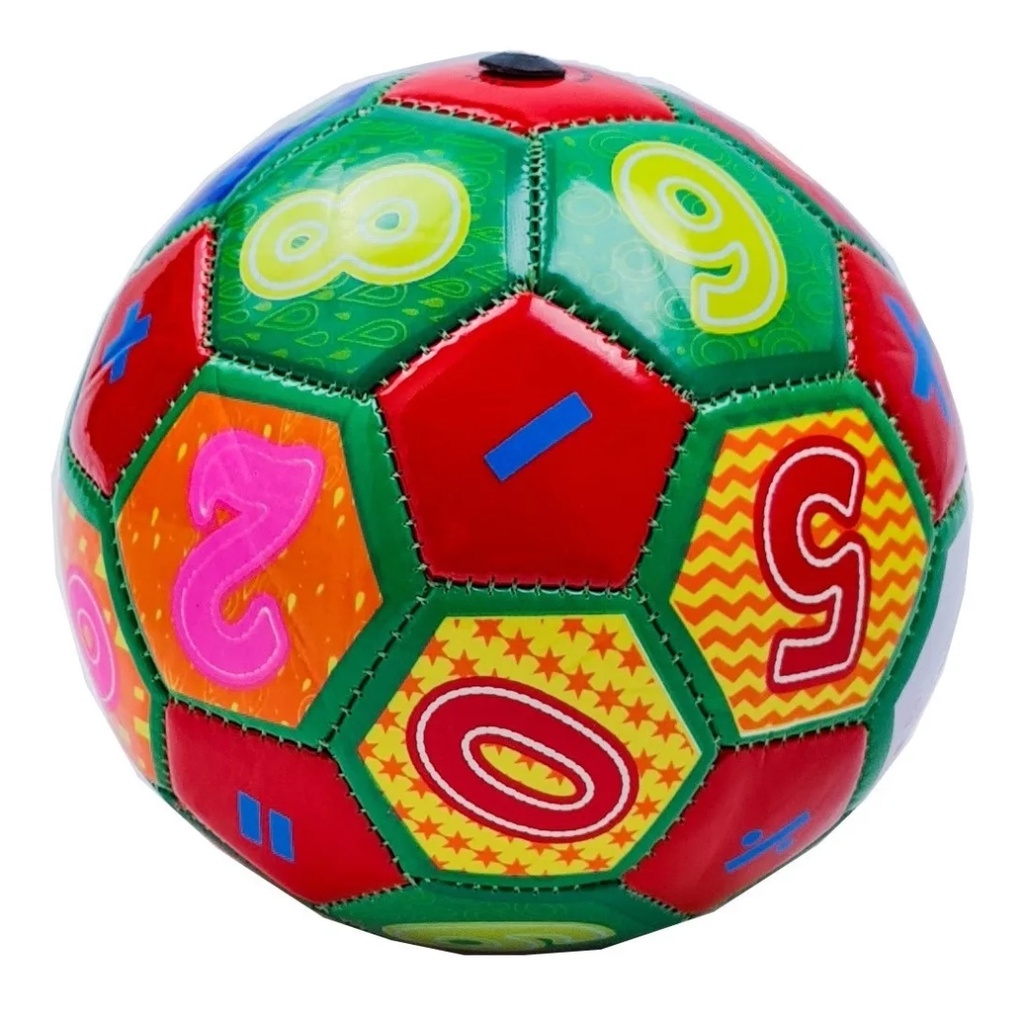 Bola de Futebol Infantil Com Números Matemática Linda em Oferta na Shopee