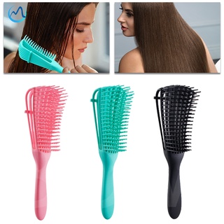 Escova Polvo Cabelo Cacheados Novo Pente Massagem