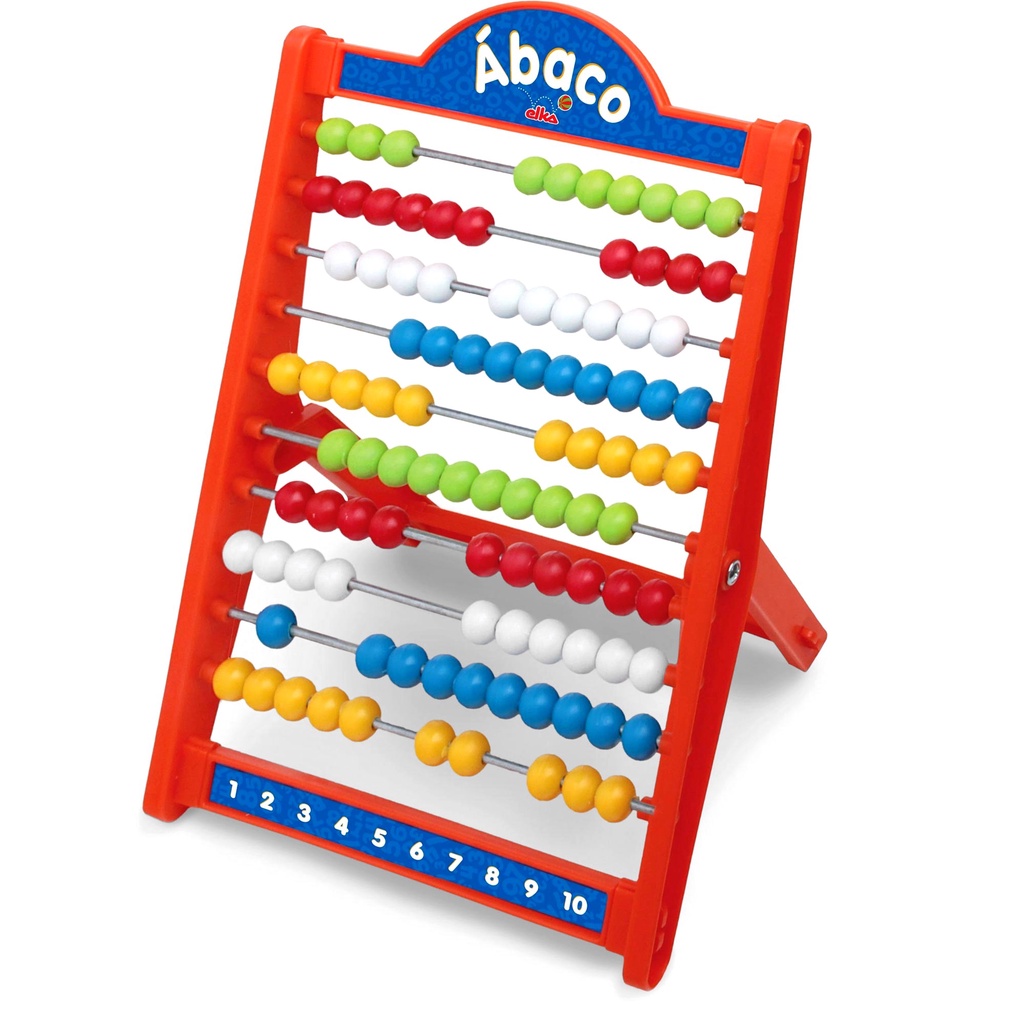 Abaco Escolar Do Aluno Educativo Pedagogico 100 Bolas Elka Brinquedos