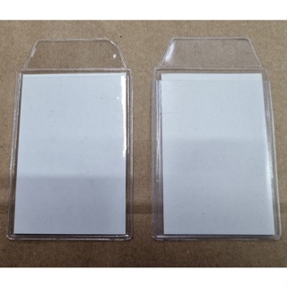 (10 / 25 PEÇAS) Protetor CNH HABILITAÇÃO / Porta documento plástico flexivel com aba 7 cm x 11cm (com 1,5 cm de aba). em Oferta na Shopee