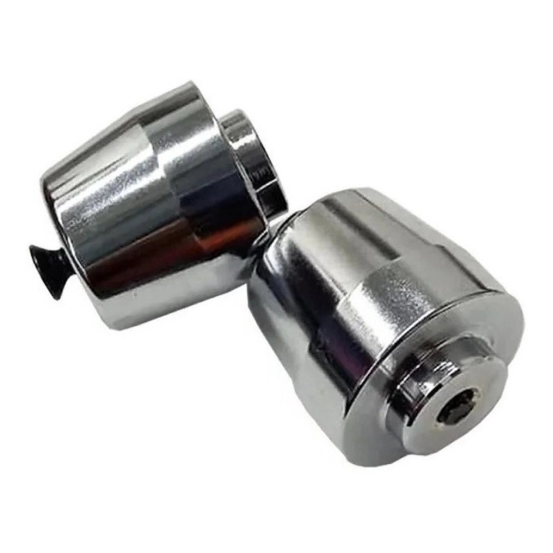 Par Peso De Guidao Universal Cromado Modelo Honda Pcx 150