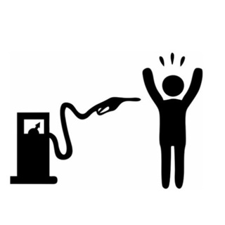 Adesivo Posto Gasolina Assalto Roubo Combustível Altura: 8,5cm e Largura: 15cm e 9,5cm e Largura: 9,5cm em Oferta na Shopee