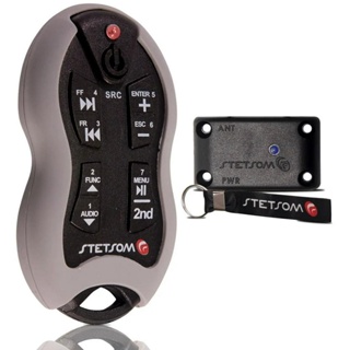 Controle Longa Distância Stetsom Sx2 500 Metros Grafite em Oferta na Shopee