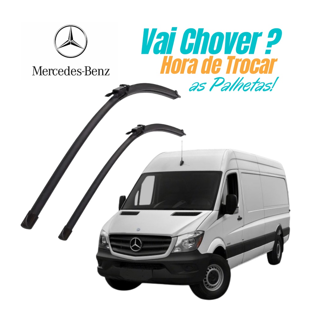 Par Palheta Limpador Parabrisa Mercedes Sprinter 2013 2014 2015 2016 2017 2018 2019 em Oferta na Shopee