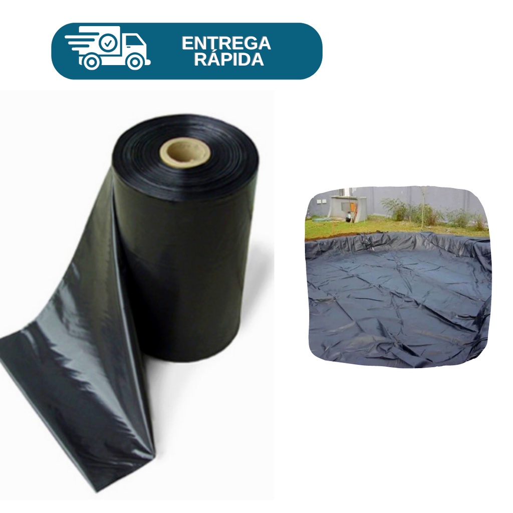 Bobina Lona Plástica Preta 4x100: Onde Comprar | BuscaProdutos