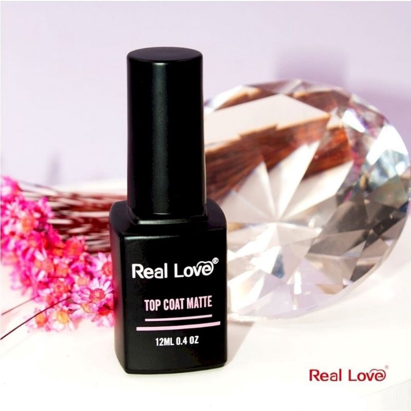 Top Coat Matte Real Love 12ml UV /LED Shopee Brasil