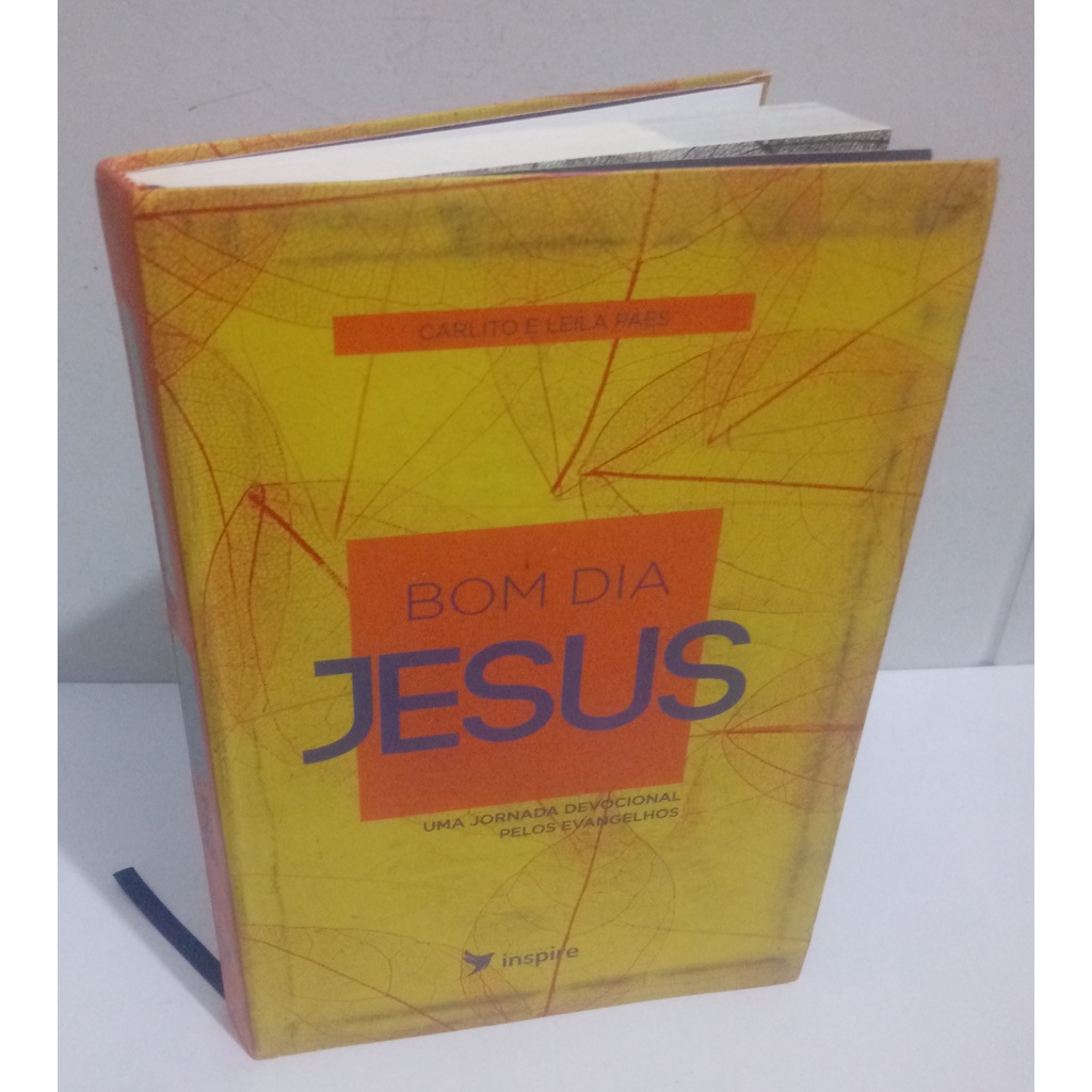 Bom Dia Jesus Uma Jornada Devocional Pelos Evangelhos Carlito e Leila Paes  Biblia Leitura Meditações | Shopee Brasil