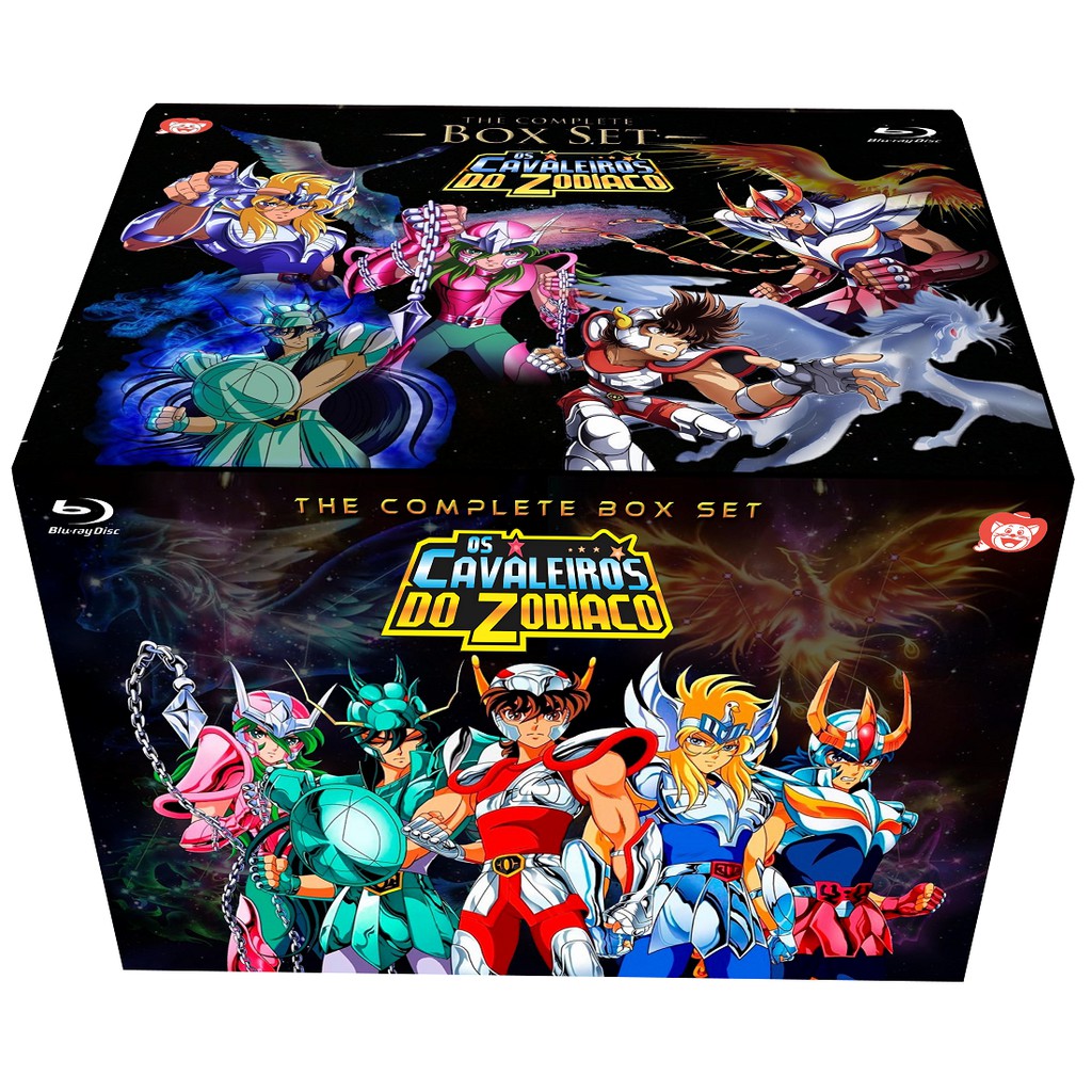 Box Blu-ray Os Cavaleiros do Zodíaco - Edição completa