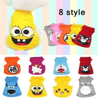 Roupas Para Cães/Gatos Primavera E Verão Dos Desenhos Animados em Oferta na Shopee