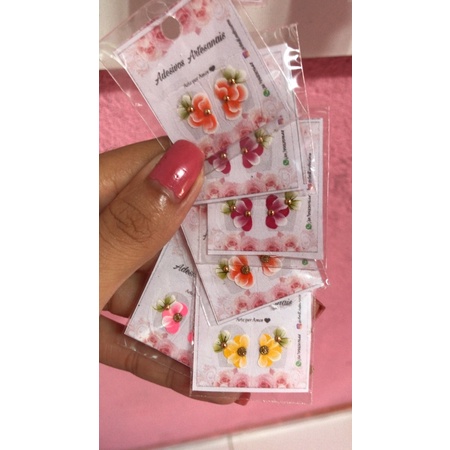 Filha única de adesivos artesanais para unhas
