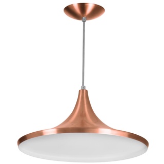 Luminaria Pendente Chapeu Sala Jantar New Cobre em Oferta na Shopee