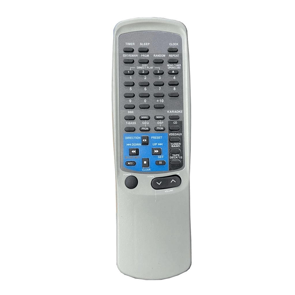 Controle Remoto  Para Som Aiwa - Todos Modelos Nsx E Cx 1 E 3 Cds
