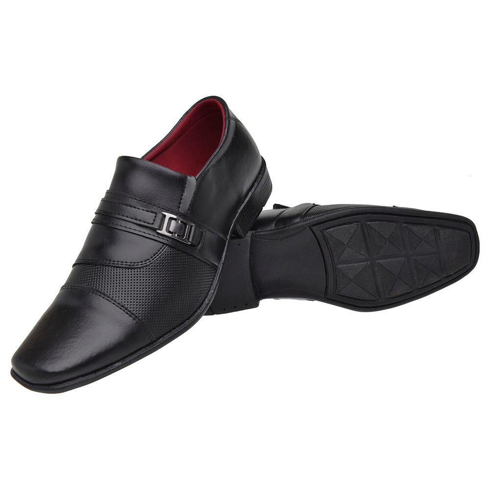 sapato social masculino confort flex