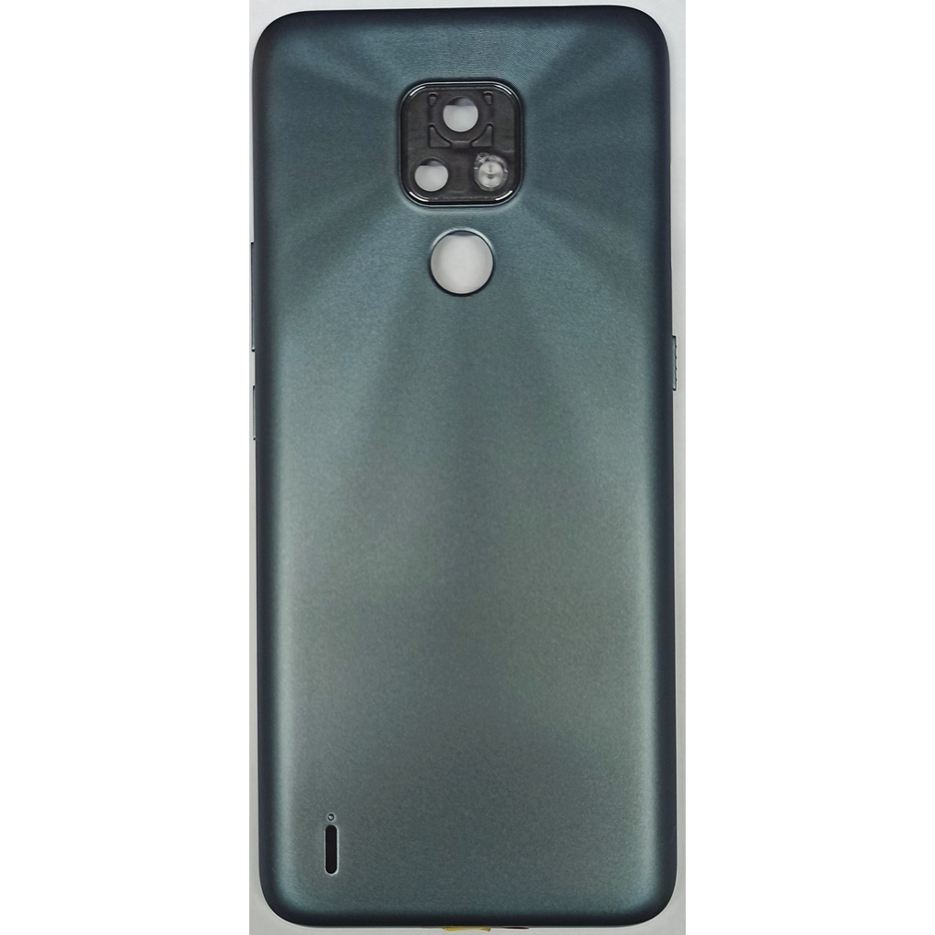 Tampa Traseira + Lente Compativel  Moto E7 Xt-2095 Cinza Metálico ( envio imediato )