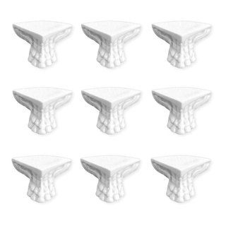 Pé de Resina Kit com 40 pçs 3 x 3 cm Suporte para Bandeja e Caixas