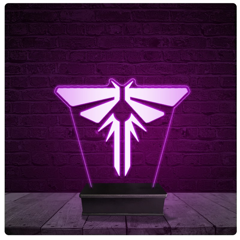 Luminária e Abajur Acrílico Led - The Last of Us PS4 01