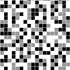 Adesivo Azulejo Pastilhas Em Tons de Preto, branco e Cinza para Área Gourmet