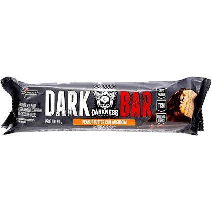 Barra de Proteína Whey Bar Darknees Sabor Peanut Butter 90g Unidade - Integralmédica