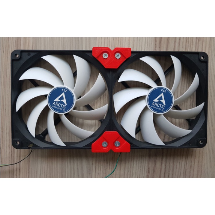 Kit C/ 8 Adaptadores/Joiner para FAN ou Cooler de 120mm ou 140mm RIG Mineração