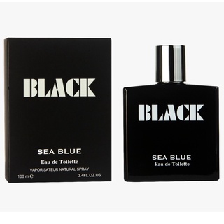 Perfume Black 100ml Importado Sea Blue Original
