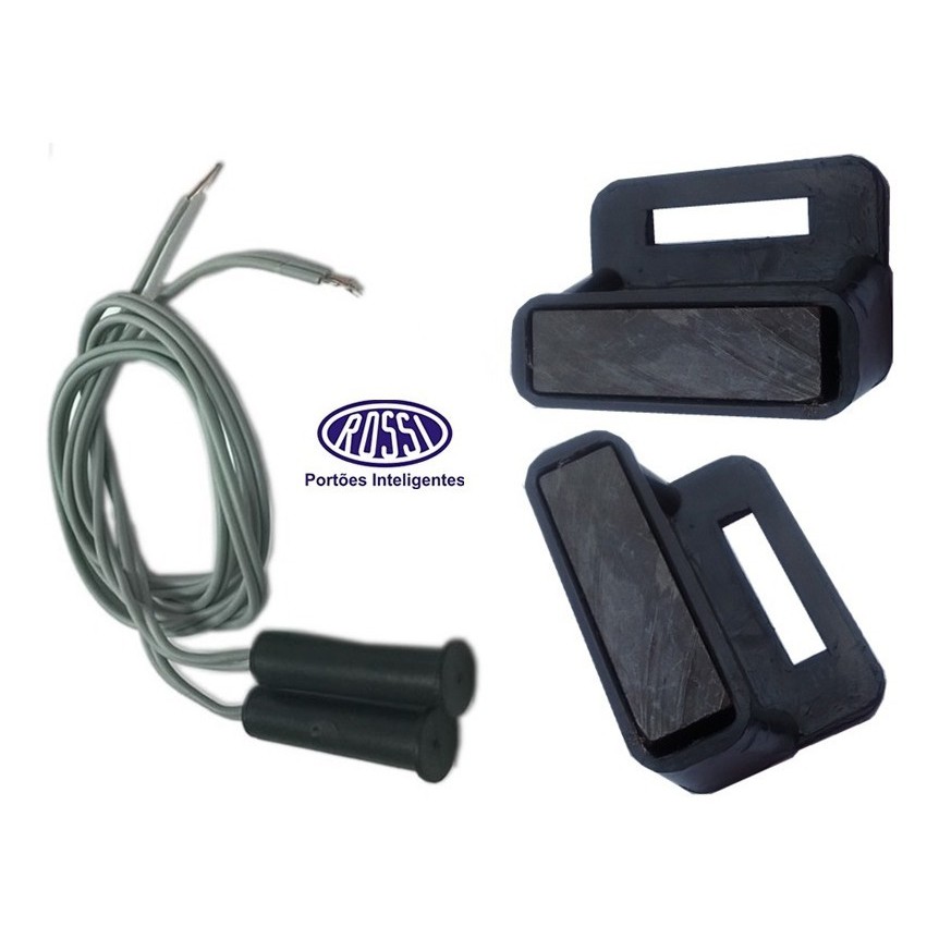 Kit Fim De Curso Com Imã  Para Motor Portão Deslizante Rossi