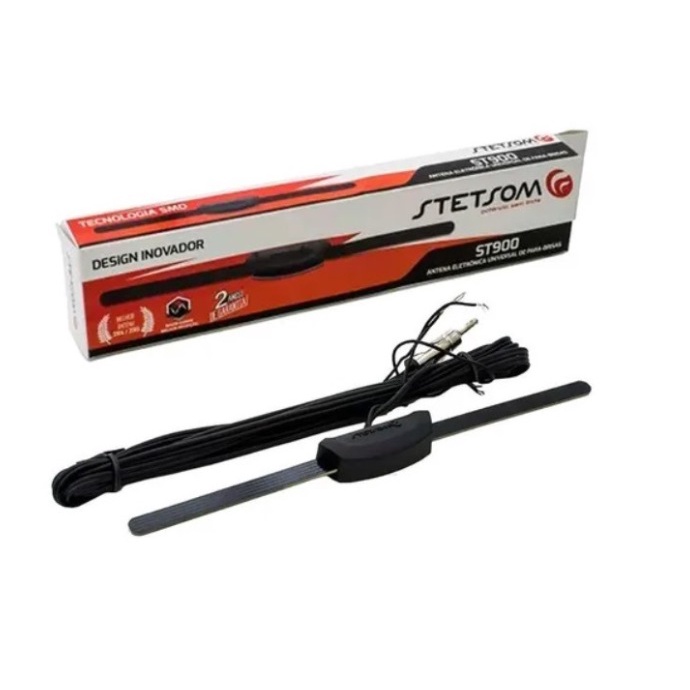 Antena Radio Automotivo Interna Amplificada Stetsom ST900 Universal - Spare Parts and Accessories for Vehicles