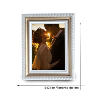 Porta Retrato 15x21 Kit 3  - Retro Vintage em Oferta na Shopee