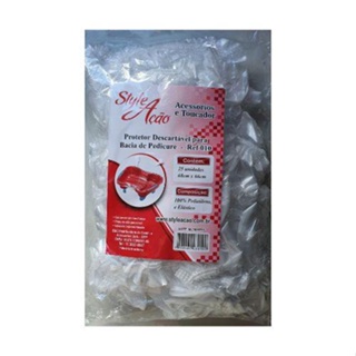 Protetor PEDICURE Descartável De bacia com 25 Unidades - Style Ação -Ref: 010 em Oferta na Shopee
