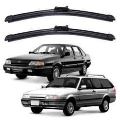 Par Palhetas Limpador Parabrisa Ford Royale Versalles 1991 A 1996 Kit .