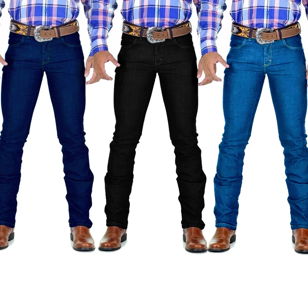 Descobrir 31+ imagem kit calça jeans masculina country - br ...