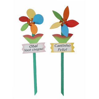 2 Cata-Vento médio (GIRA COM O VENTO) para enfeitar e decorar áreas externas e internas como: jardim ,jardim de inverno e vasos