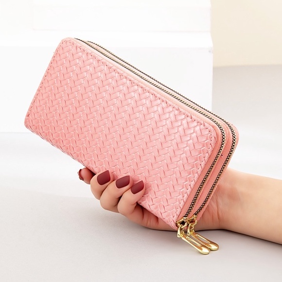 Carteira Feminina Couro Ecológico com Zíper