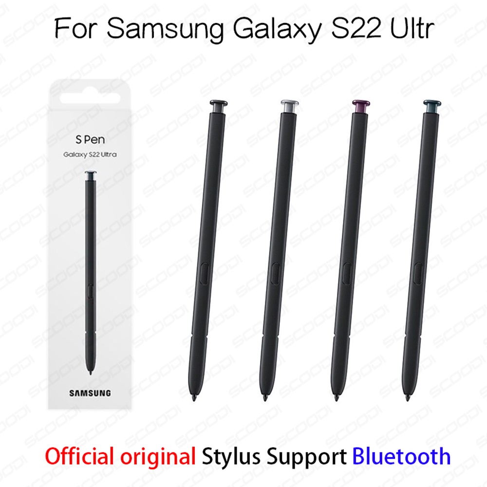 100 % Stylus Oficial Original Para Samsung Galaxy S22 Ultr 5G Caneta Do Telefone Novo Smartphone Toque Substituição Suporte Bluetooth