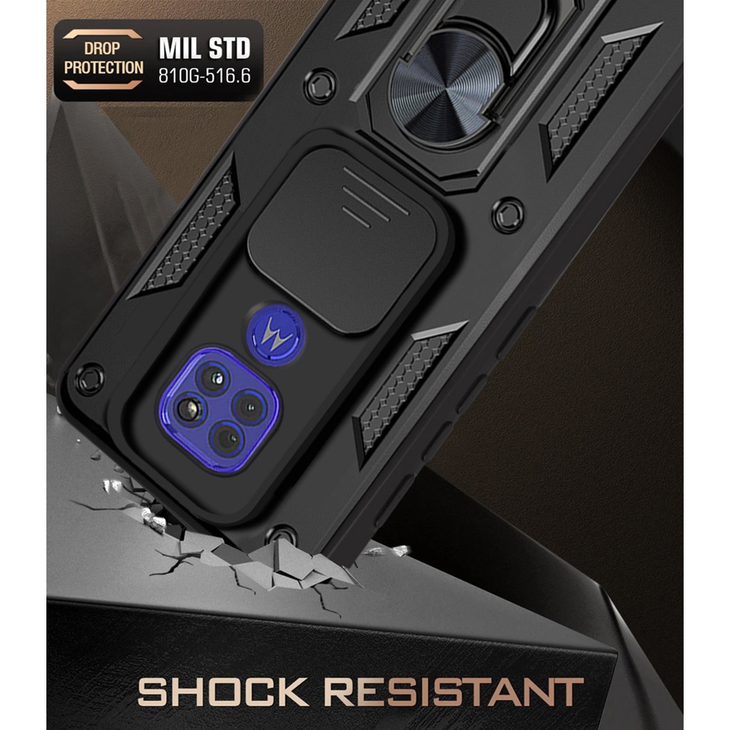 Capa Câmera Deslizante Anti-Impacto Para Motorola Moto G9 Plus Play Power E7 G60 G35 G32 G31 G30 G23 G22 G20 G13 G10 4G — imagem 2 de 2