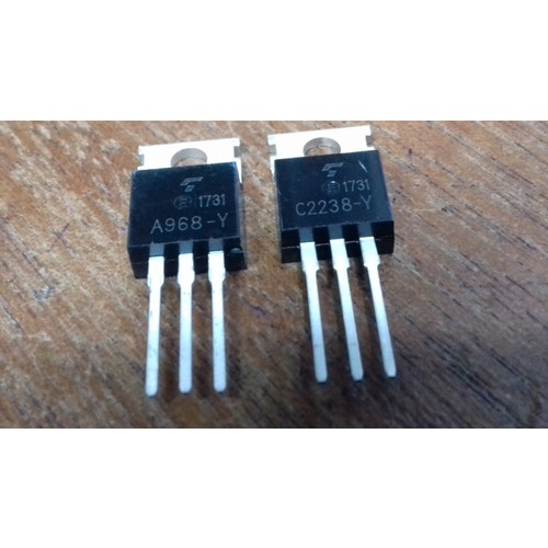  Trans 2-2sc 5200 / 2- 2sa 1943 / 2-2sc 2238 / 2- 2sa 968