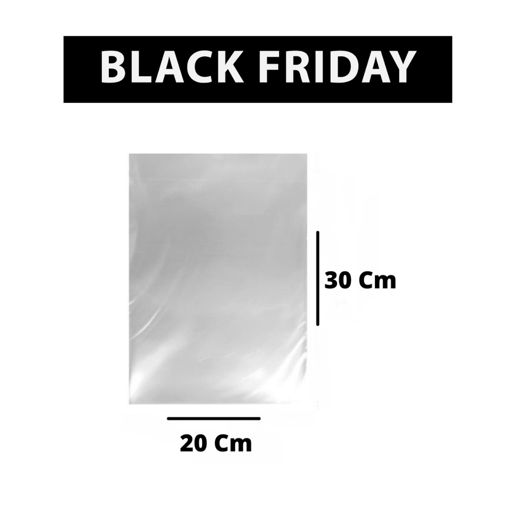 Embalagens Transparente Saco Plastico Sacola 20x30 500g - 120 Unidades Aproximadamente em Oferta na Shopee