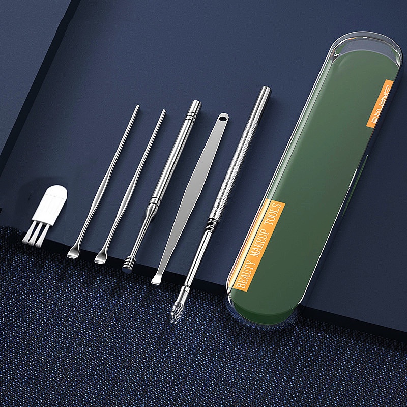 Kit Com 6 De Limpeza/ Removedor De Cera De Ouvido / Removedor De Limpeza De Cera