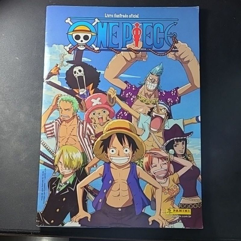 Álbum de Figurinhas One Piece PANINI (COMPLETO) - Escorrega o Preço