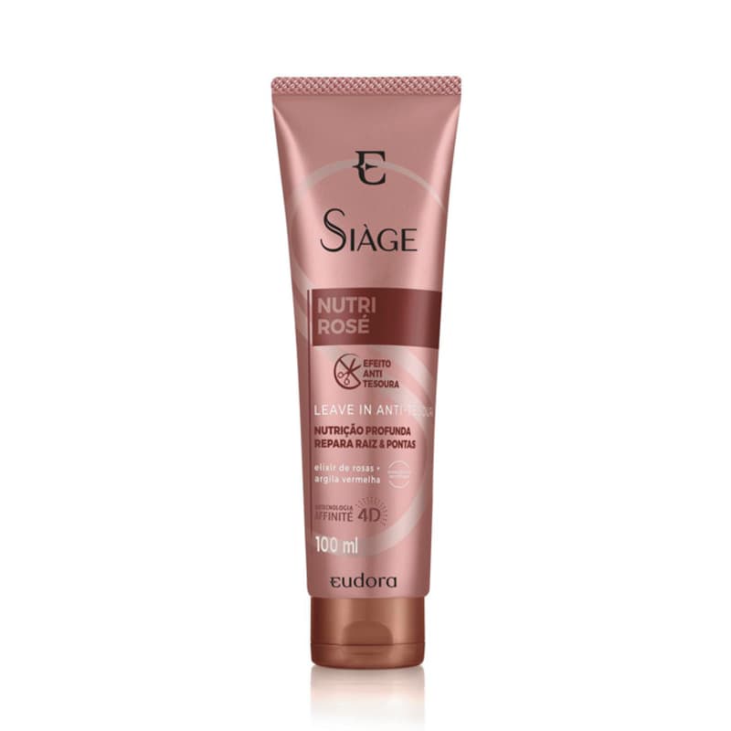 Leave In Capilar Siàge Nutri Rose Efeito Anti-tesoura 100ml