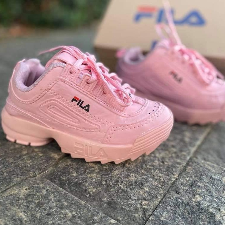 Tenis da fila rosa hot sale bebe