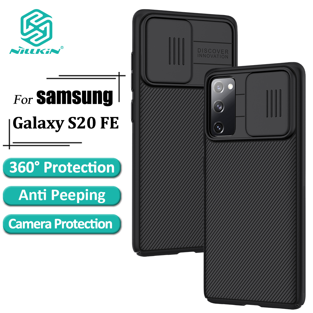 NILLKIN CamShield PC Casing For Samsung Galaxy S20 FE Luxury Fashion Phone Case With Camera Slide Protection Back Cover