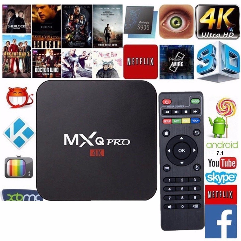 Tv box smart 4k pro 5g 4gb 64gb wifi android 10.1 BeeCost