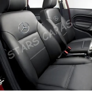 Capa Banco Couro Mercedes Classe A + brinde capa de volante