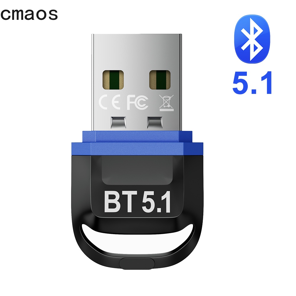 CMAOS Receptor Adaptador Bluetooth USB 5.0 5.1 5.0 Dongle 4.0 Para PC Portátil 5.0 BT Transmissor