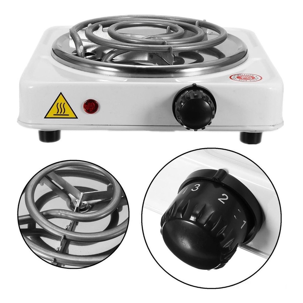 Fogareiro Elétrico 1 Boca Útil Eletro JX6121B 220V