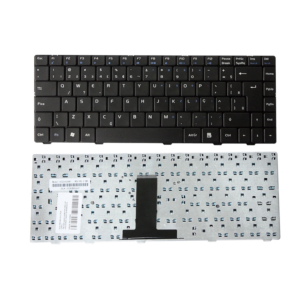 Teclado Para Notebook Positivo Sim 4042 | Preto Abnt2