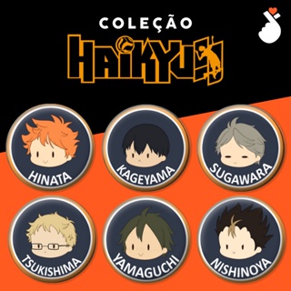 Bottons - Haikyuu (hinata kageyama karasuno) broche em Oferta na Shopee