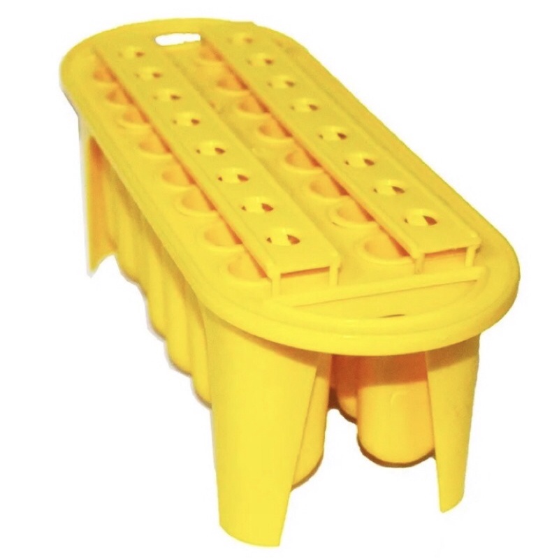 Picoleteira Forma De Picolé Geladinho 16 Picolés AMARELA ótima qualidade