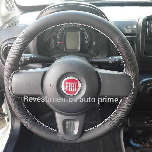 Capa De Volante Costurada Fiat Mobi E Uno Drive em Oferta na Shopee